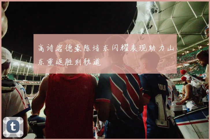 高诗岩德豪陈培东闪耀表现助力山东重返胜利轨道